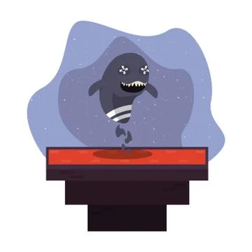 Video games design Illustrazione stock
