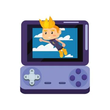 Video games design Stock Illustration