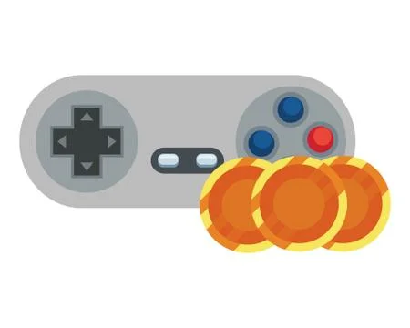 Video games design Stock Illustration