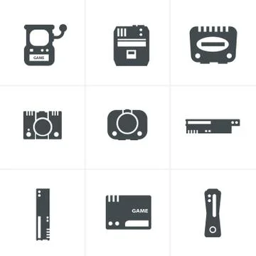 Video Games Icon Stock Illustration