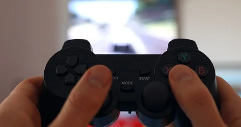 Video Gaming Console Stock Footage 129675886