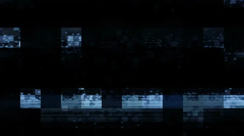 Video glitch and noise Stock Footage