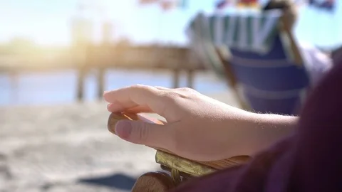 Video of hand beating a rhythm in 4K Stock Footage 72458661