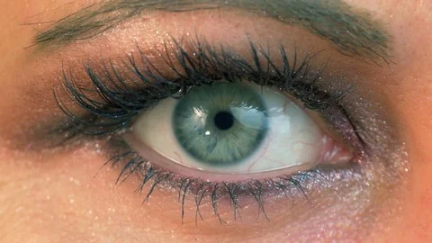 Video of human eye in 4K Stock Footage 80674566
