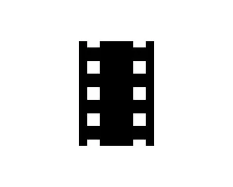 Video Icon Logo Vector Illustration. Video player icon design vector template Stock Illustration