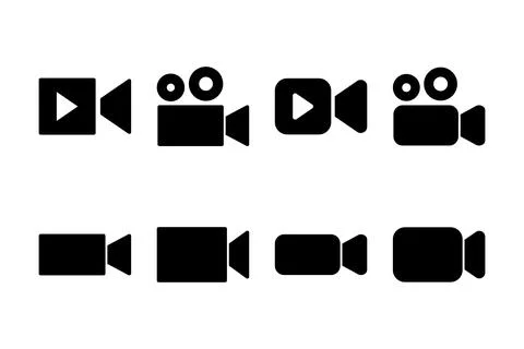 Video icon vector illustration. video camera sign and symbol. movie sign. c.. Stock Illustration