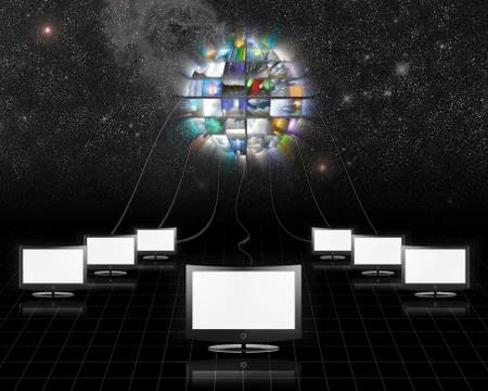 Video Stock Illustration