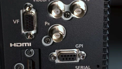 Video Inputs-Super Close Up Video stock 147886280