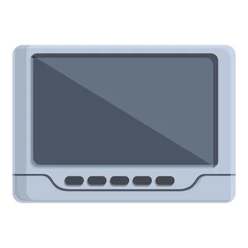 Video intercom icon cartoon . Door system Stock Illustration