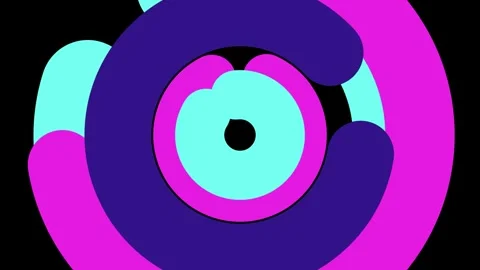 Video intro with circles Stock Footage 276217667