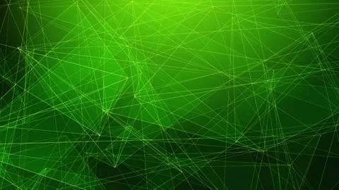 Video intro with floating green abstract futuristic background. Vídeos de archivo 284841072