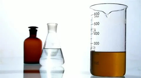 Video laboratory study of water, HD Stock Footage 12264411