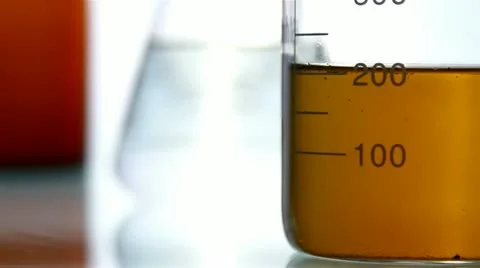 Video laboratory study of water, HD Stock Footage 12264887