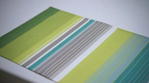 Video of laying the table with nice plate, selective focus Video stock 70606337