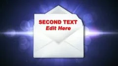VIDEO LETTER Presentation (MUSIC INCLUDED) - HD1080 Stock After Effects