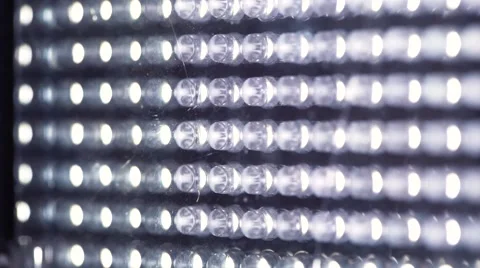 Video lighting LED, isolated on blalck background Video stock 67864827