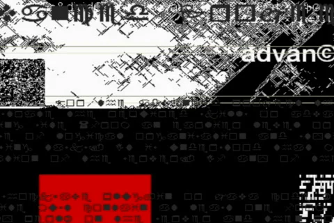 Video loop with fuzzy information Stock-Footage 515937