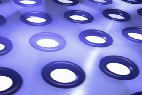 Video loop with lights panel Stock-Footage 576704