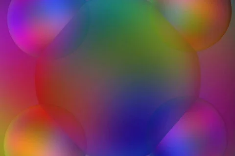 Video loop with psychedelic bubbles Video stock 576688