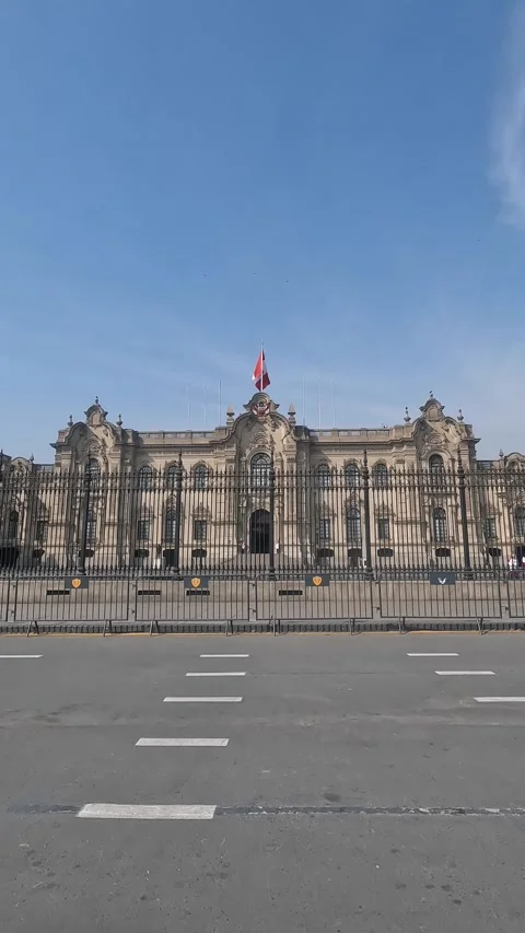 Video of the main square in the capital of Peru. Stock Footage 233601367
