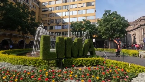 Video of the main square in the capital of Peru. Stock Footage 233603027