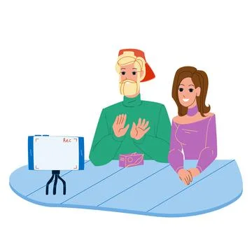 Video marketing vector イラスト素材