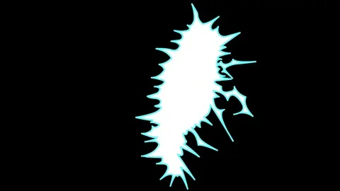 Video-material-of-electric-cartoon-effect Stock Footage 126230149