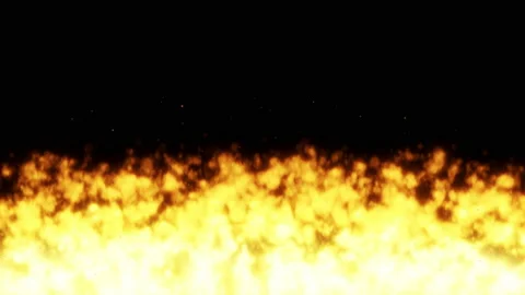 Video material of a fiery flame. 動画素材 150434045