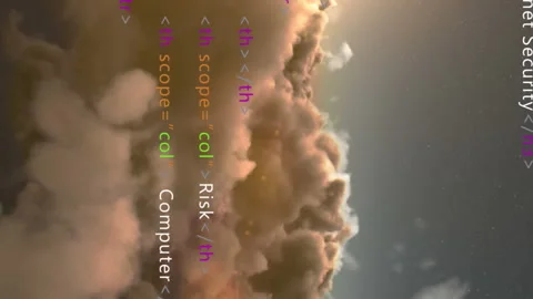 The video merges nature with digital processing to symbolize technology. Video stock 313001673