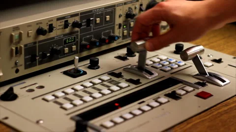 Video mixer Stock Footage 975644