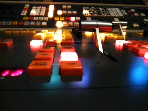 Video mixer Stock-Fotos