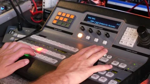 Video mixer Production Video stock 41750085