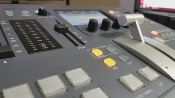 Video Mixing Console Stock Footage 85828212