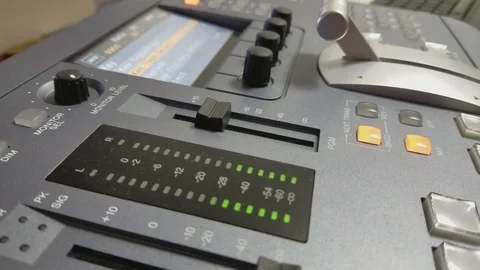 Video Mixing Console Stock Footage 86127757