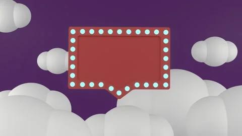 Video mockup 3d rendering labeling minimal classic red plank blank scene Stock Footage 244629706