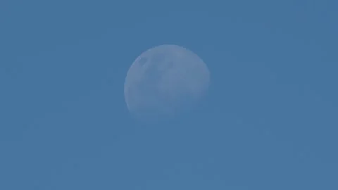 Video of moon in the sky Stock Footage 303949525