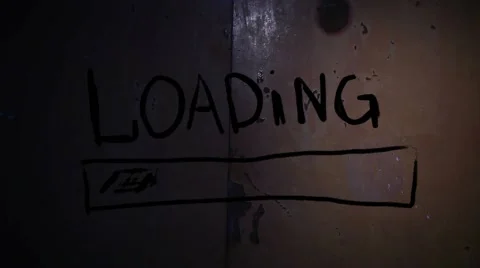 Video  motion  inscription  loading strip animation for your website background Stock Footage 48695563
