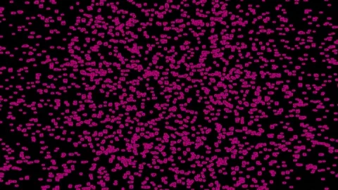Video Motion Small Abstract Blob Particle Parade Video stock 298711686