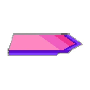 Video news lower third pixel art vector illustration Illustration