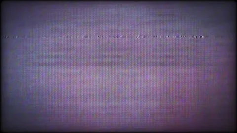 Video noise, CRT screen effect texture with pixels and TV lines Stock Footage 329237987