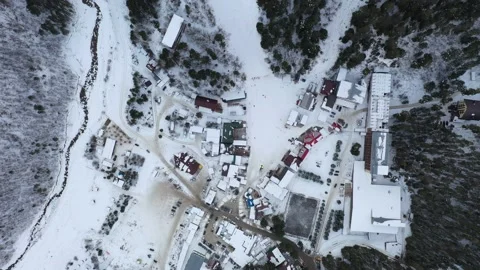 Video over the Cheget glade Stock Footage 152116190