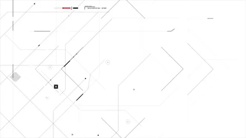 Video Overlay Template on white background Stock Footage 342579174