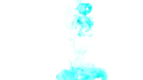 Video of paint falling into the water Stock Footage 173331575