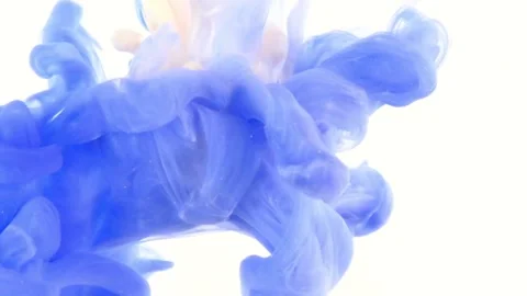 Video of paint falling into the water Stock Footage 173333126