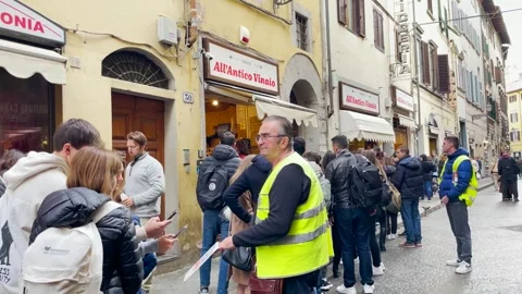 Video of people scanning a QR code . Stock Footage 259340329