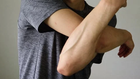Video of a person stretching Stock Footage 324541410