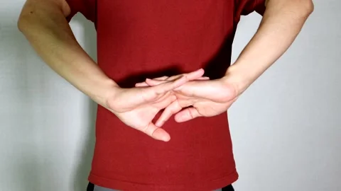 Video of a person stretching Stock Footage 334631886