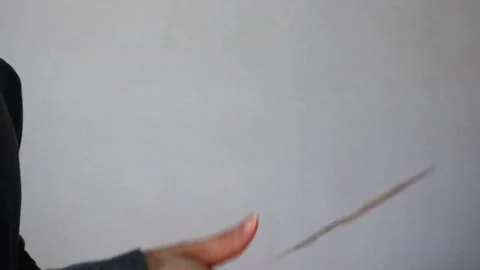 Video of a person throwing banknotes Video stock 324546045