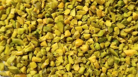 Video with pistachio kernels. 4K Stock Footage 337024304