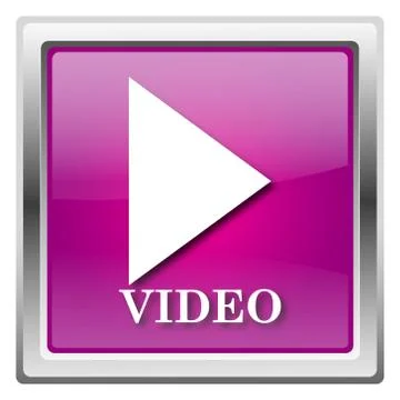 Video play icon Stock Illustration